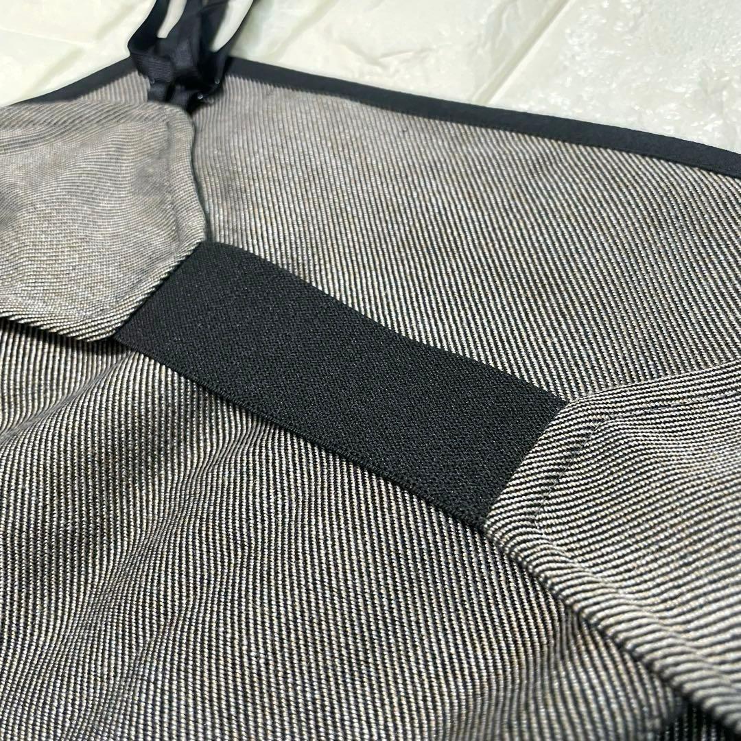 トップス NOUNLESS TAIL PEPLUM LADY TWEED TOP