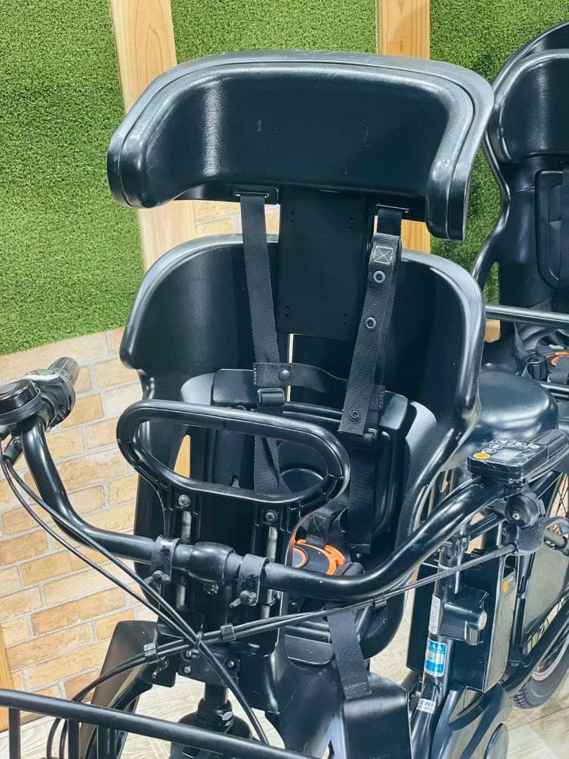 2019 王様 ブラック ギュットアニーズ子供乗せ電動アシスト自転車 H1256