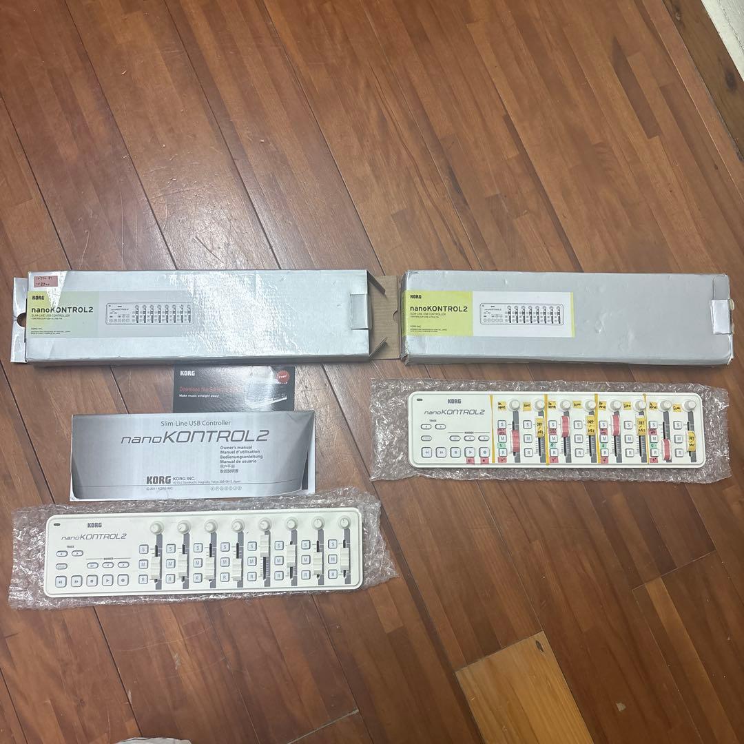 1月大セール⭐︎KORG nanoKONTROL2 USBコントローラ2つ