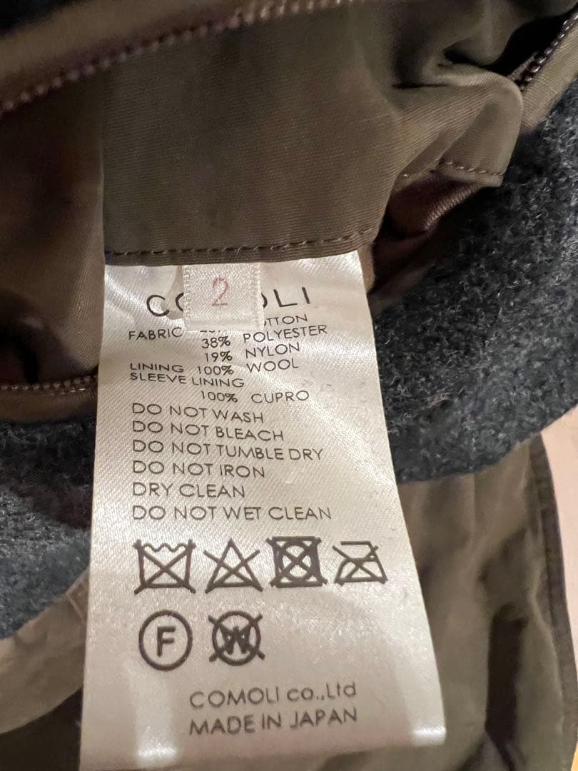 keiさん専用のCOMOLI モッズコート フード付き オリーブ