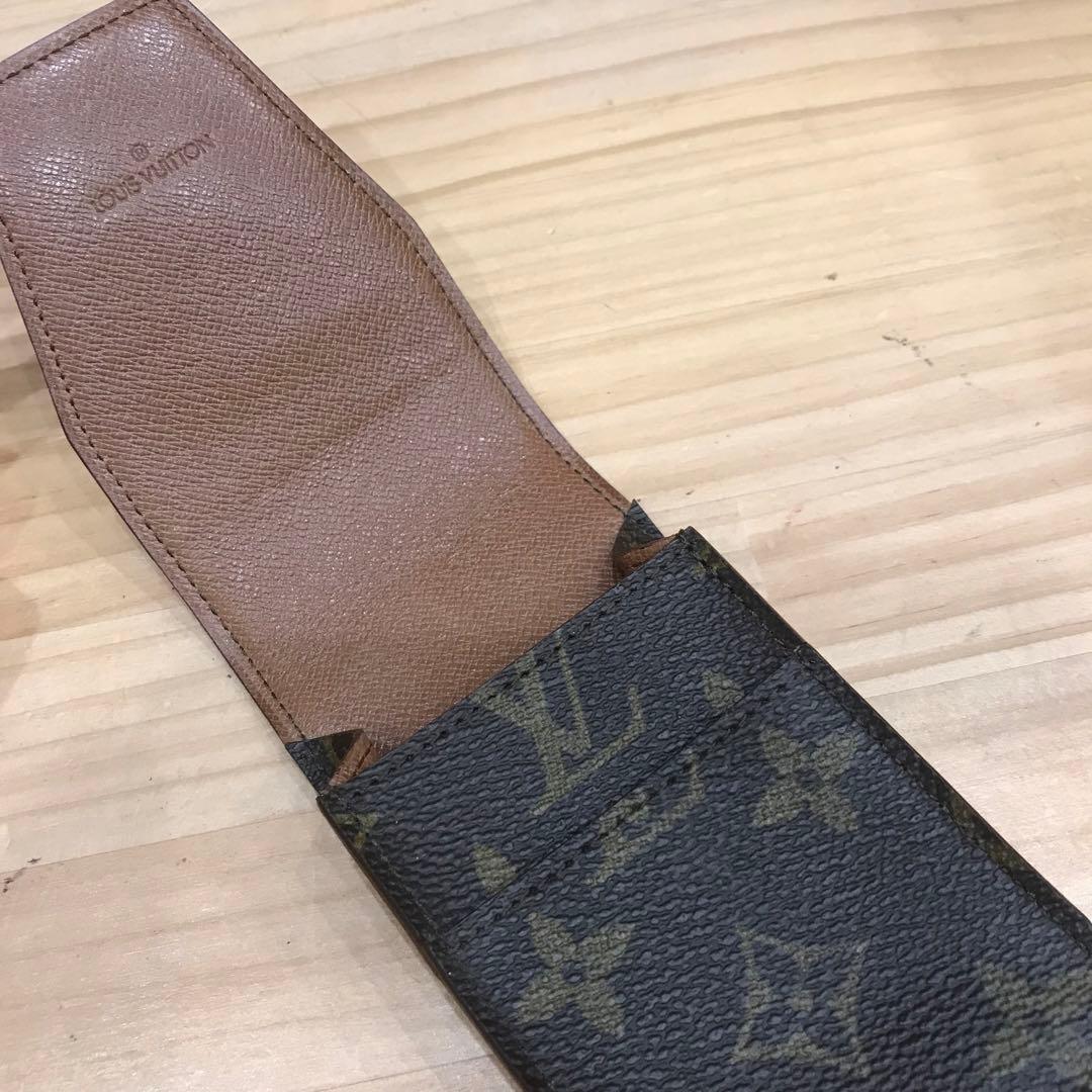 ほぼ未使用 LOUIS VUITTON モノグラム エテュイ シガレット ケース