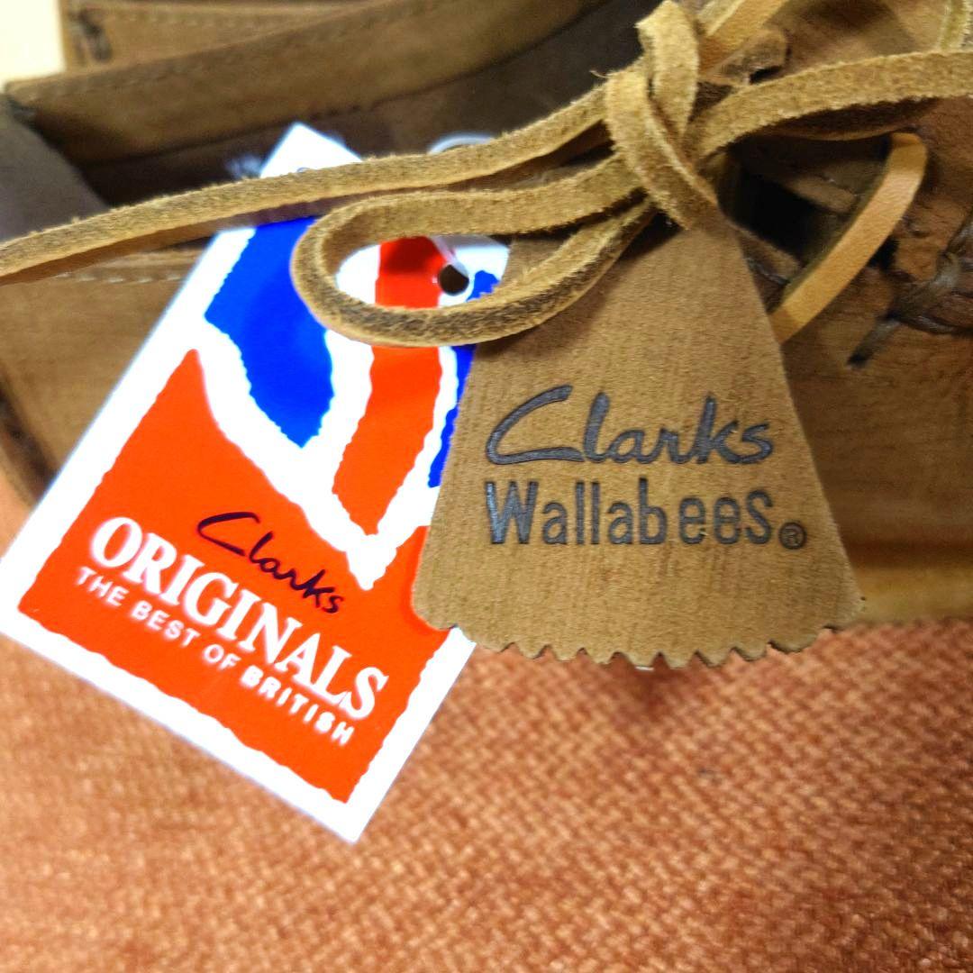 美品★廃盤 ClarksWallabees LUGGER UK4 23cm