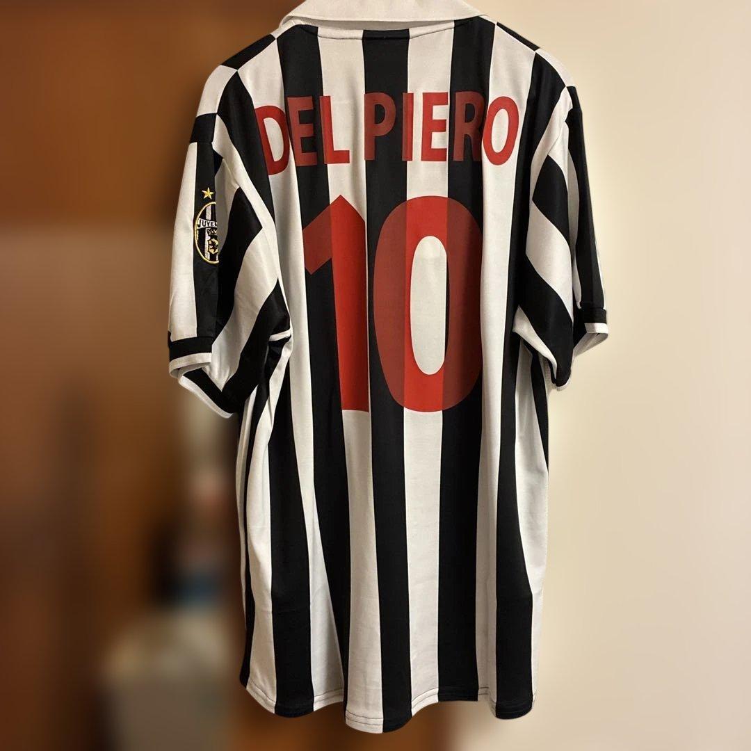 (新品・タグ付き) デルピエロ ユベントス 98/99 ホーム半袖ユニフォーム