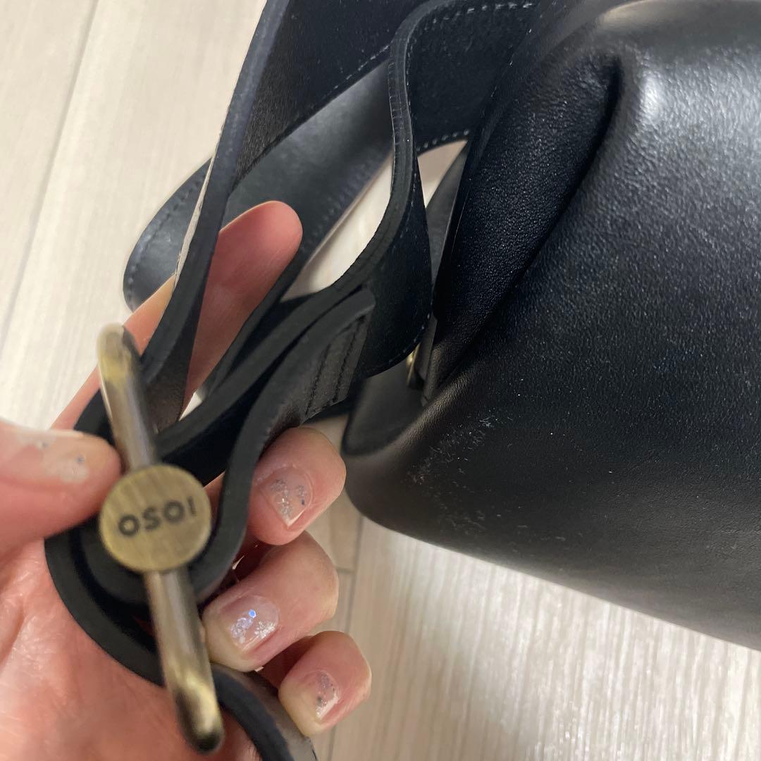 OSOI ボディバッグ ブラック