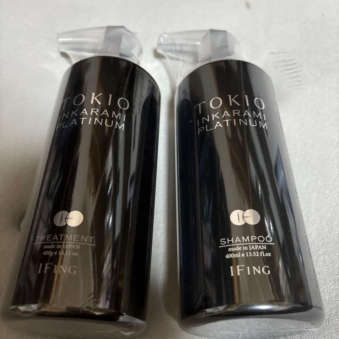 正規品TOKIO IE インカラミ プラチナム シャンプー＆トリートメント400