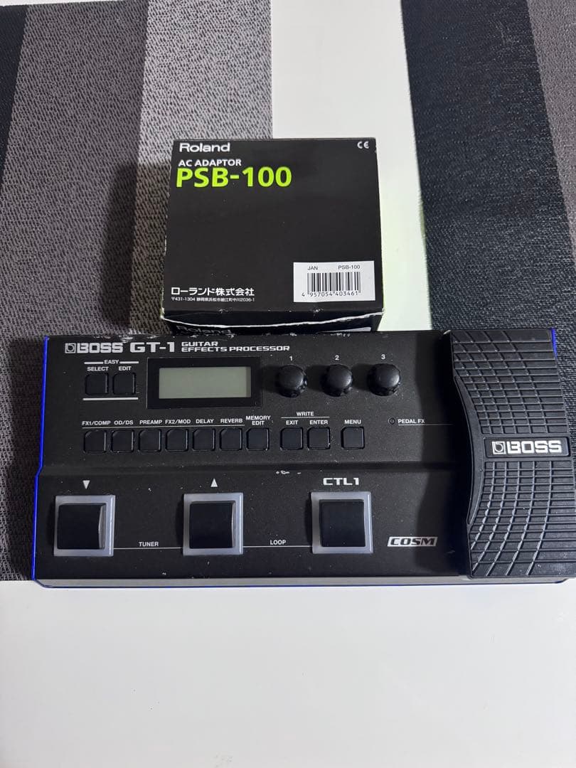 「BOSS GT-1 マルチエフェクター 純正AC付」