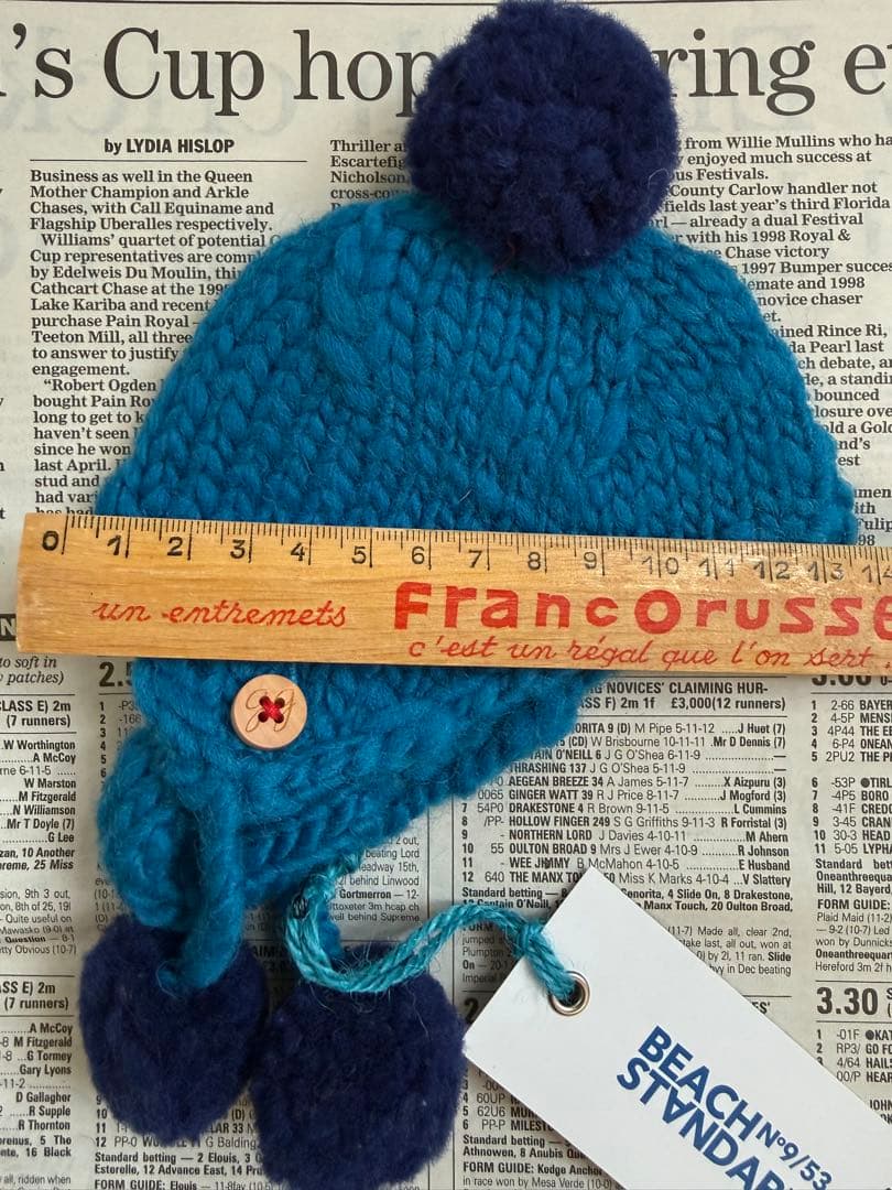 おまとめ2点　　アトリエGG FLIGHTKNITCAP 2½