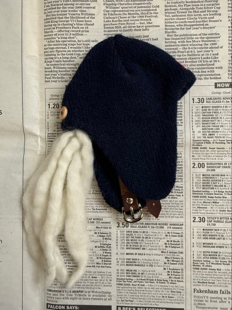 おまとめ2点　　アトリエGG FLIGHTKNITCAP 2½