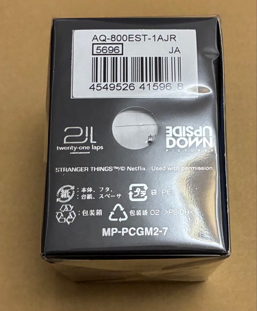 新品　CASIO ストレンジャー　シングス　AQ-800EST-1AJR