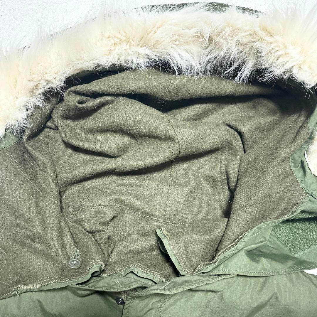 BEAMS ビームス M-65 モッズコート L フード ファー付き 中綿