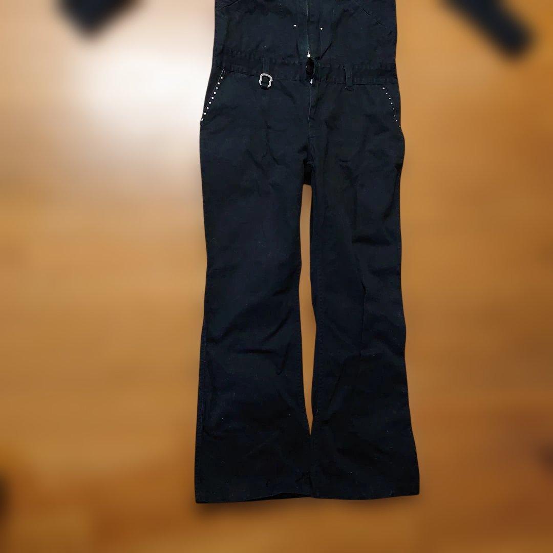 VANSON　ツナギ　スカルプリント　オールインワン