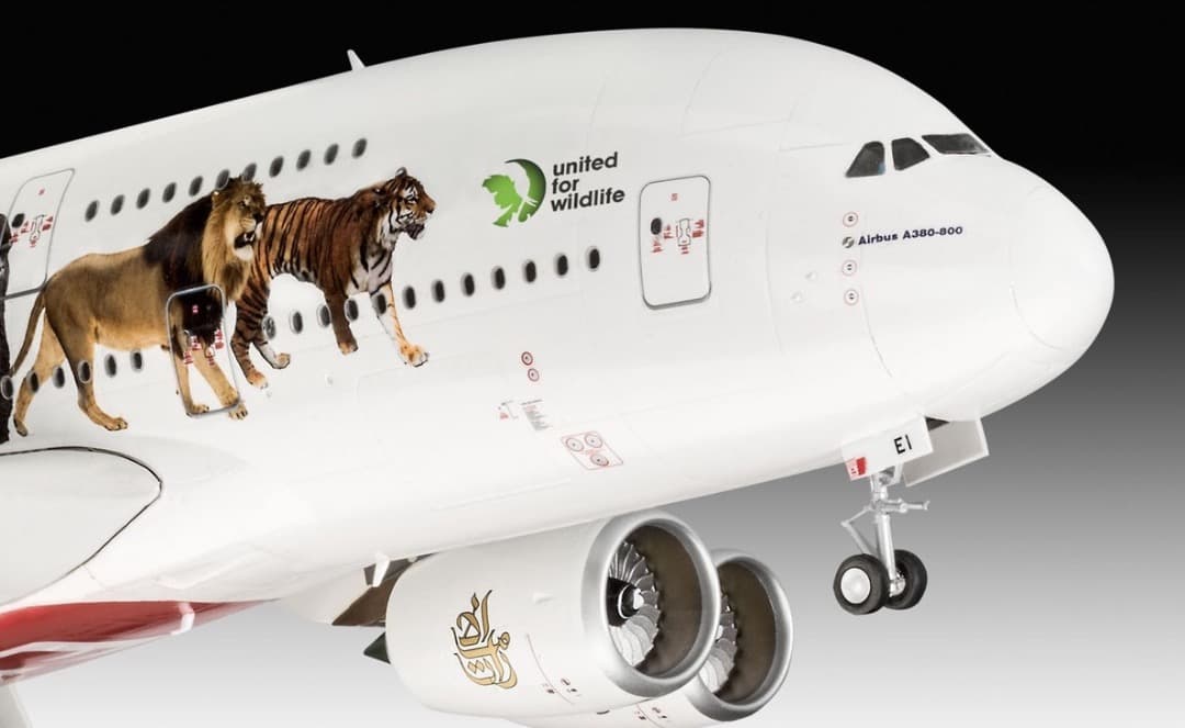 エアバス A380-800 `ワイルド ライフ`