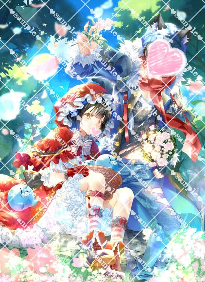 夢絵 コテ同 オーダー ポストカード