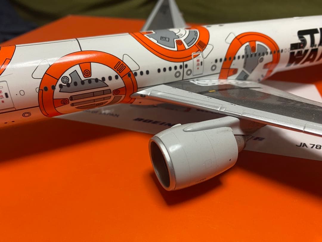 訳ありANA STAR WARS BB-8 ボーイング777-300 1/200