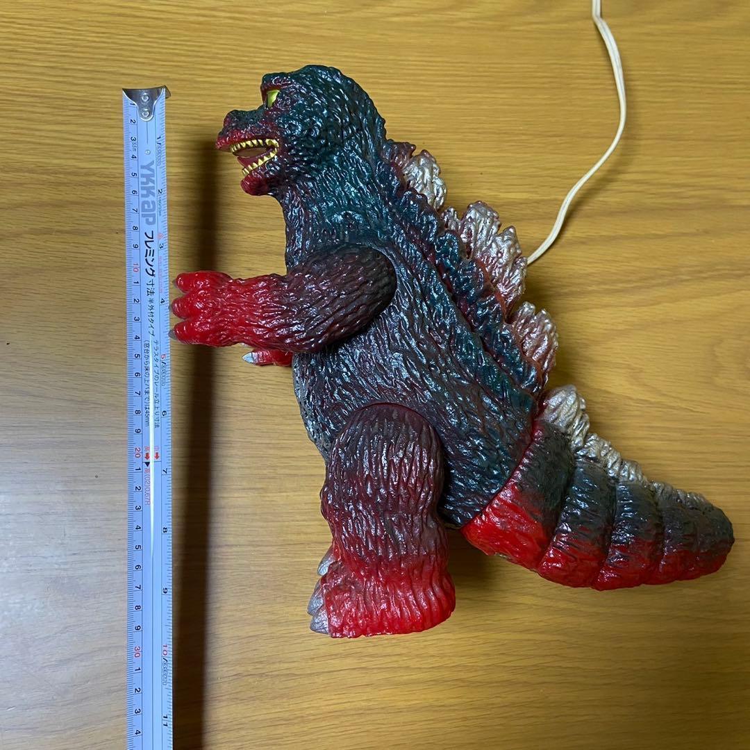 ポピー グレートザウルス ライト点灯 ゴジラ ソフビ 5400