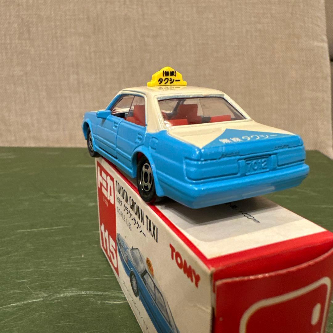 トミカ 115 トヨタ クラウン タクシー 日本製