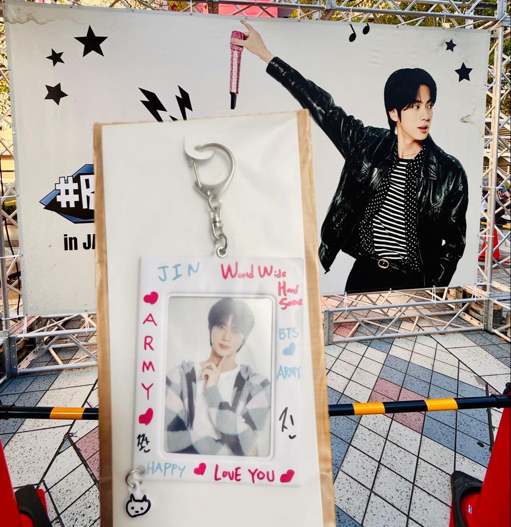 BTS Jin RUNSEOKJIN 日本限定グッズ フォトホルダー