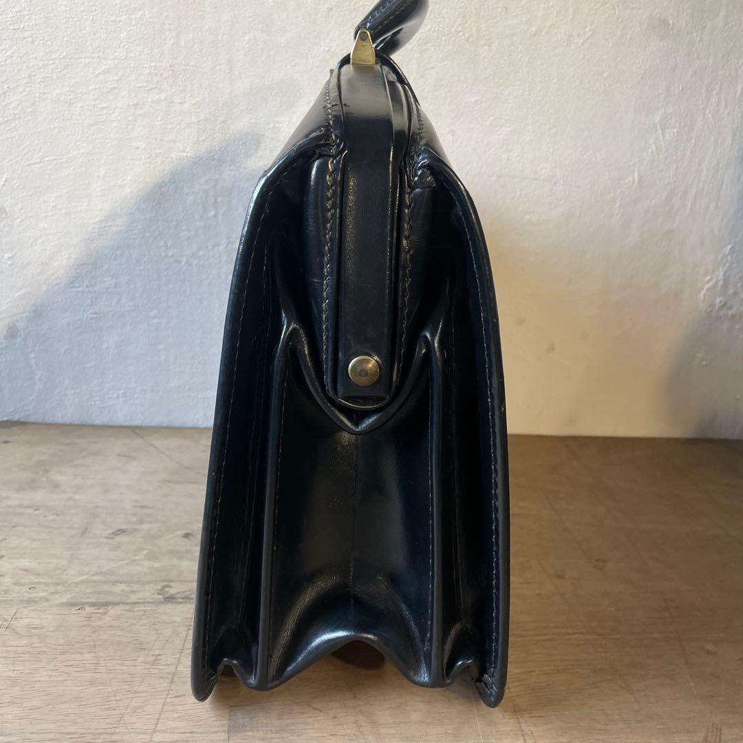 希少 PAPWORTH パップワース 本革 ダレスバッグ ビジネスバッグ鍵付き