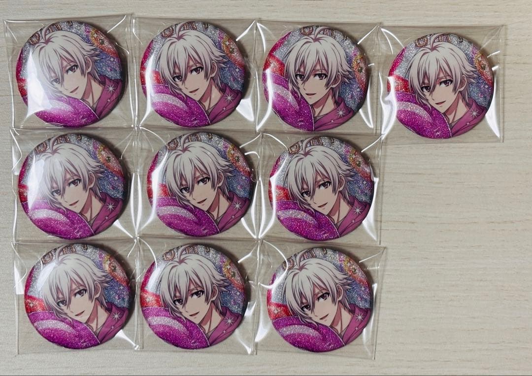 アイナナ　RabbiTube mini ラビチューブ　缶バッジ　九条天　10個