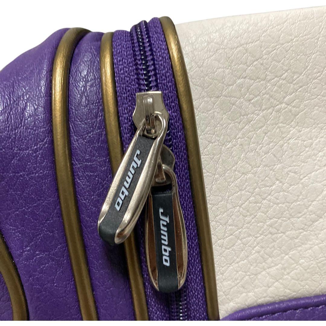 e52 タグ付き新品　JUMBO ジャンボ尾崎　犬　ロゴ　2way ボストン