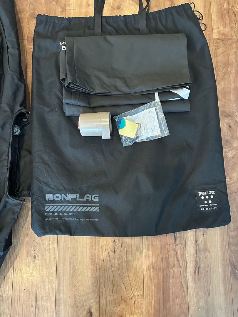 BONFLAG Air Bed エアベッド ダブル ブラック 黒 ボンフラッグ