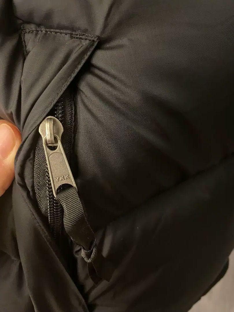 【美品】XL ノースフェイス　ヌプシ　 メンズ 黒　700fill