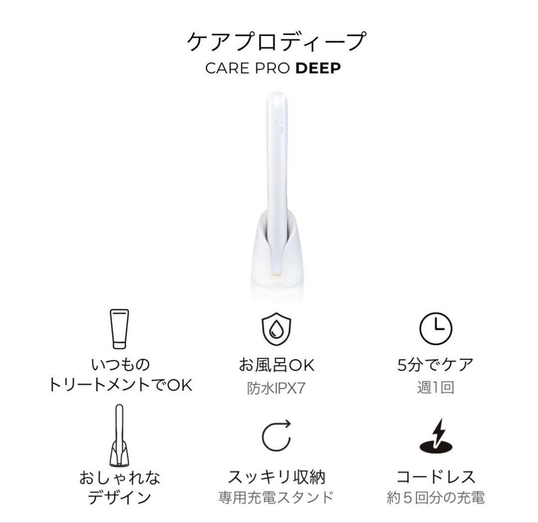 CARE PRO DEEPケアプロディープホームケア超音波トリートメントアイロン