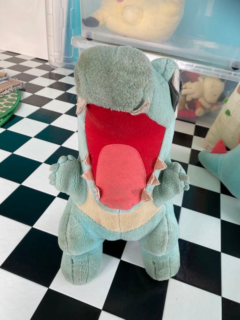 TOMY ポケモン おっきなサイズのワニノコ ピカチュウチコリータぬいぐるみ