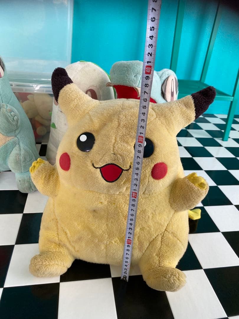 TOMY ポケモン おっきなサイズのワニノコ ピカチュウチコリータぬいぐるみ