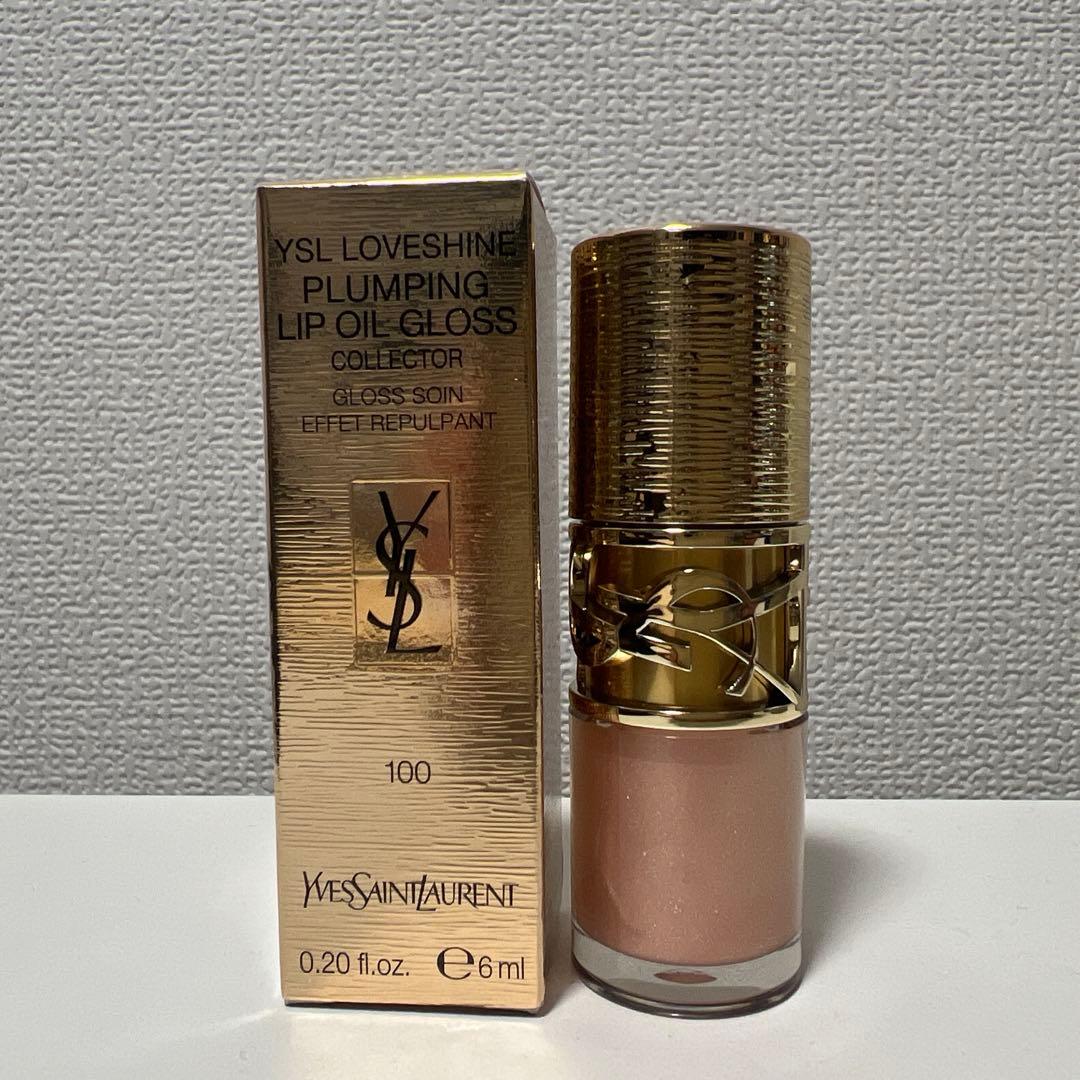 [新品未使用]YSL ラブシャイングロスプランパー100