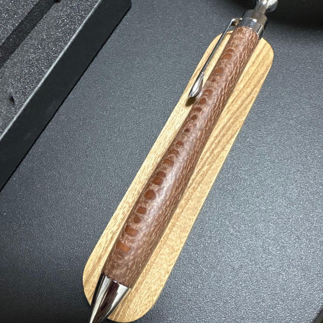 こぶた工房　マカデミアナッツ　極上杢　シャープペンシル0.5ミリ