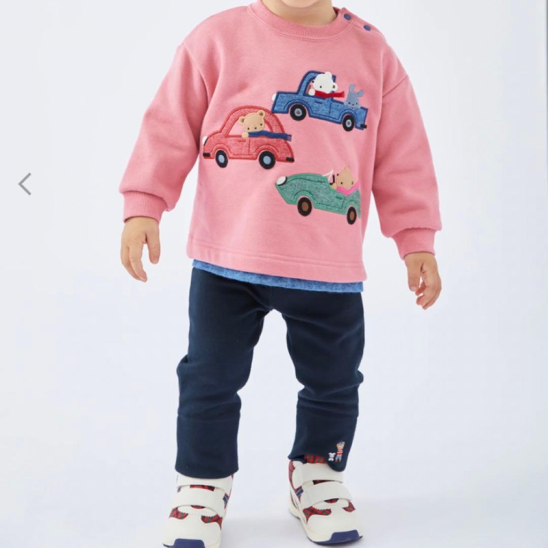 新品未使用　ファミリア パンツ80