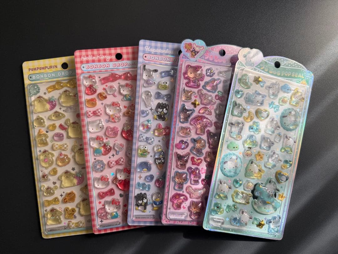 【正規品】サンリオボンボンドロップシール うるちゅる POP 週末限定セール