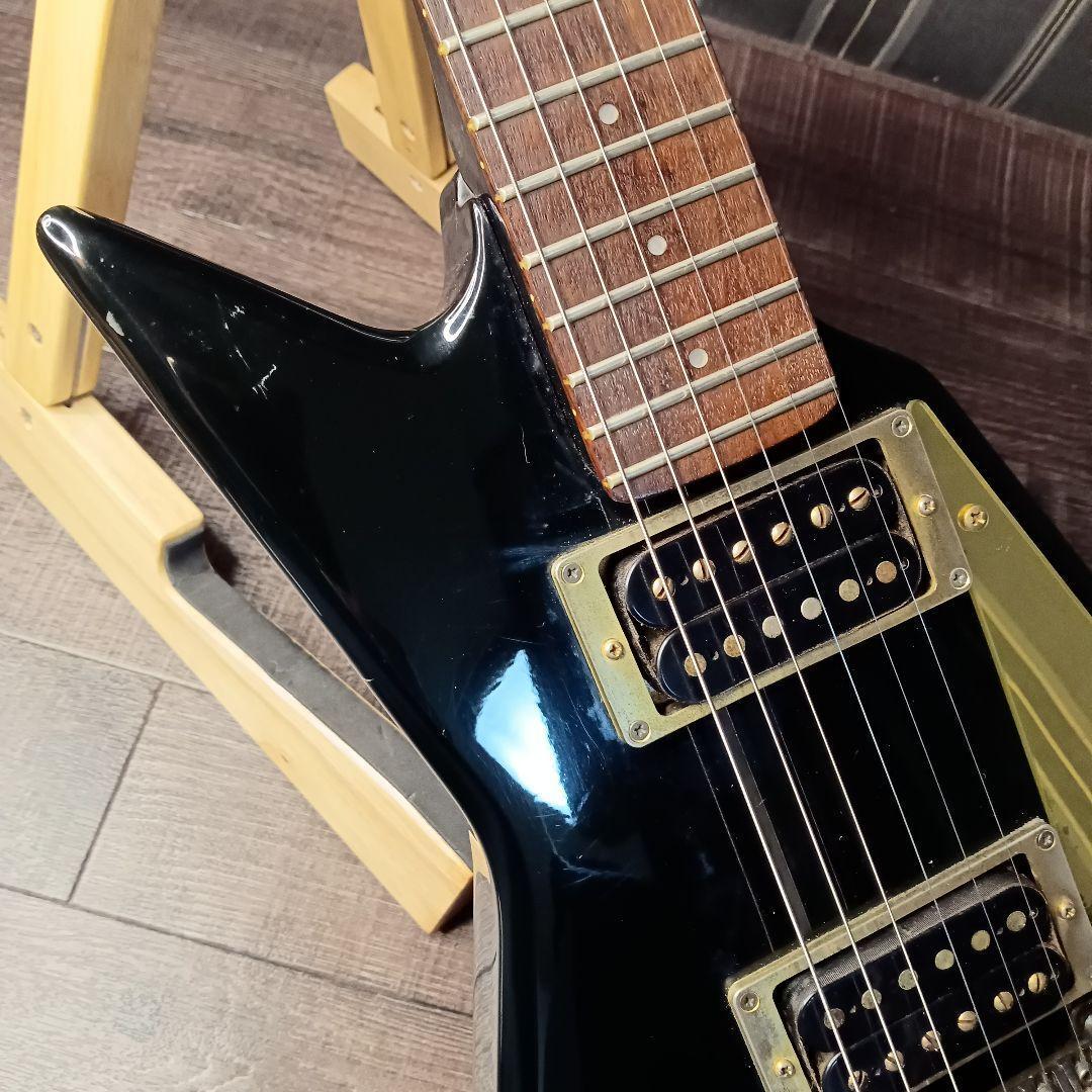 80s 廃盤 Greco DEVICE 変形エレキギター ランディ ケース付き