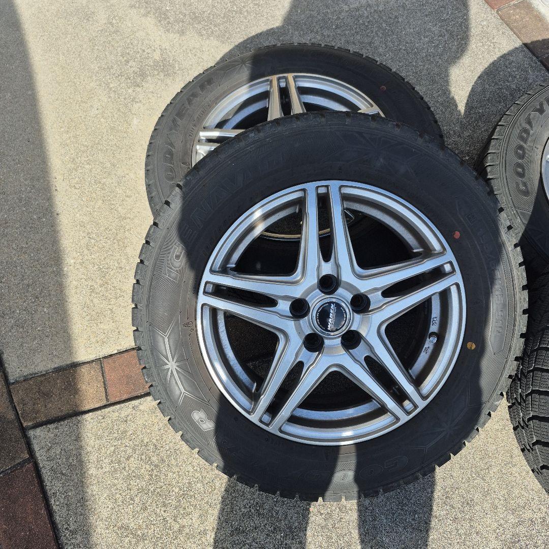 GOODYEAR 195/65R15 スタッドレスタイヤ・ホイールセット