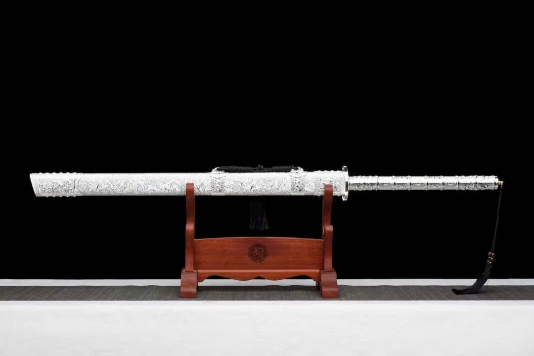 『蛇鱗康熙刀』古兵器 武具　刀装具　日本刀　模造刀 居合刀 長尺