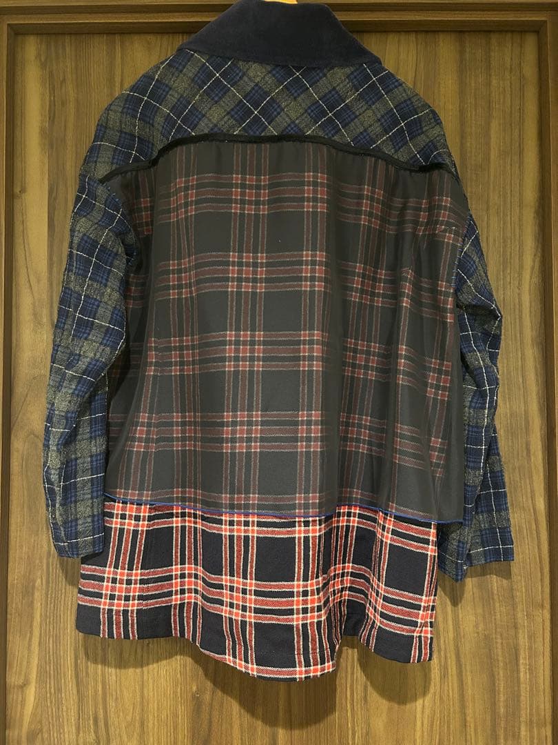 アルベロベロ　チェック柄 長袖シャツ