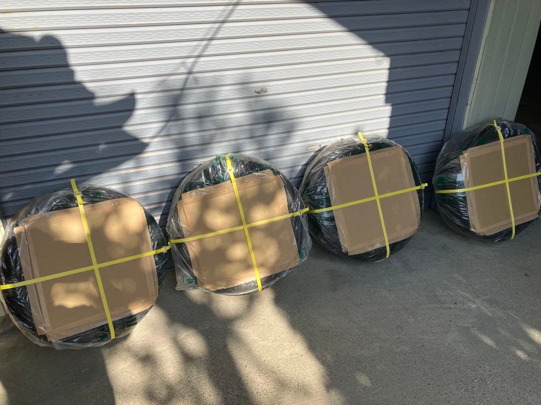 【1/18本日発送可】195/65/R15スタッドレス タイヤホイール4本セット