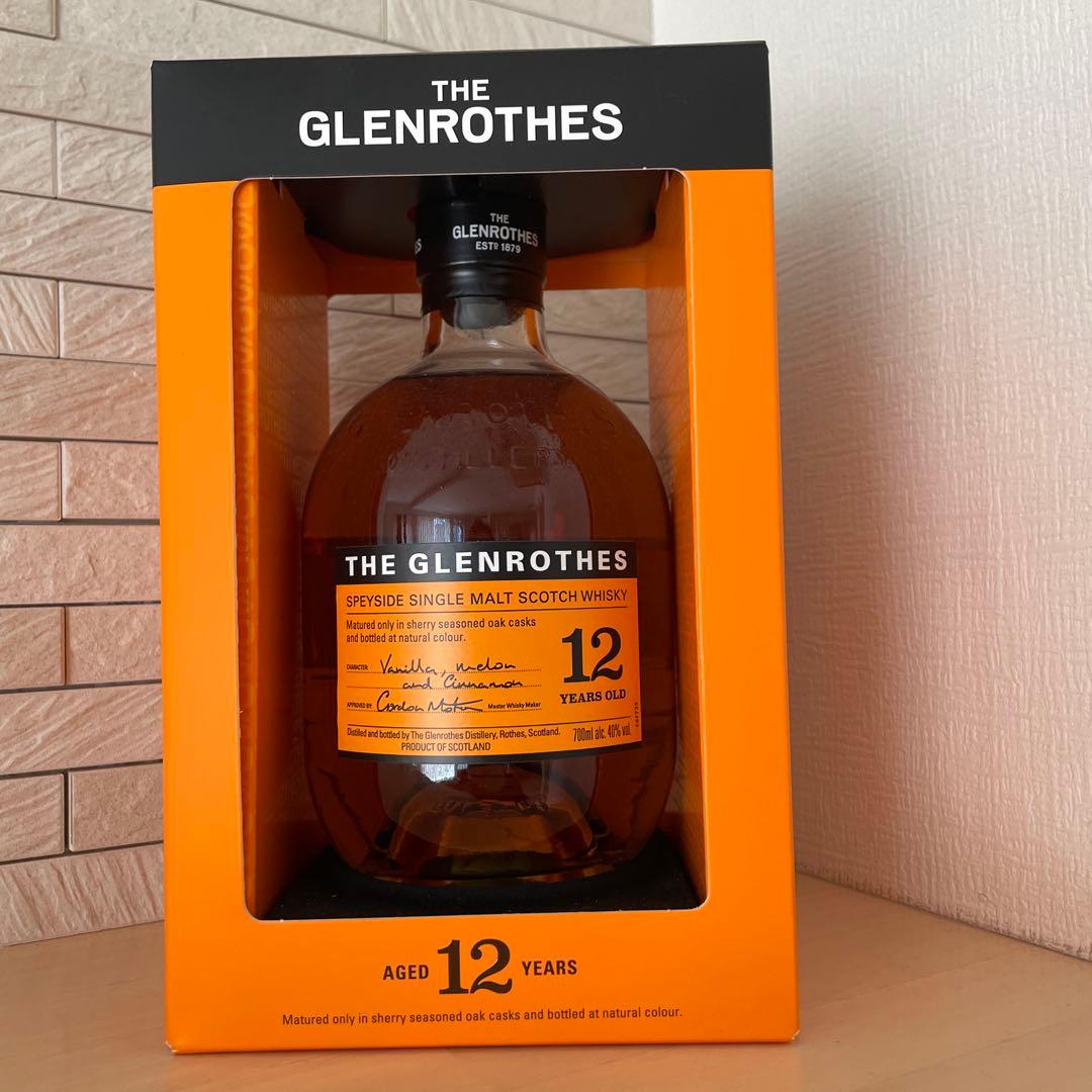 ザグレンロセス　12年　THE GLENROTHES 12 YEARS OLD