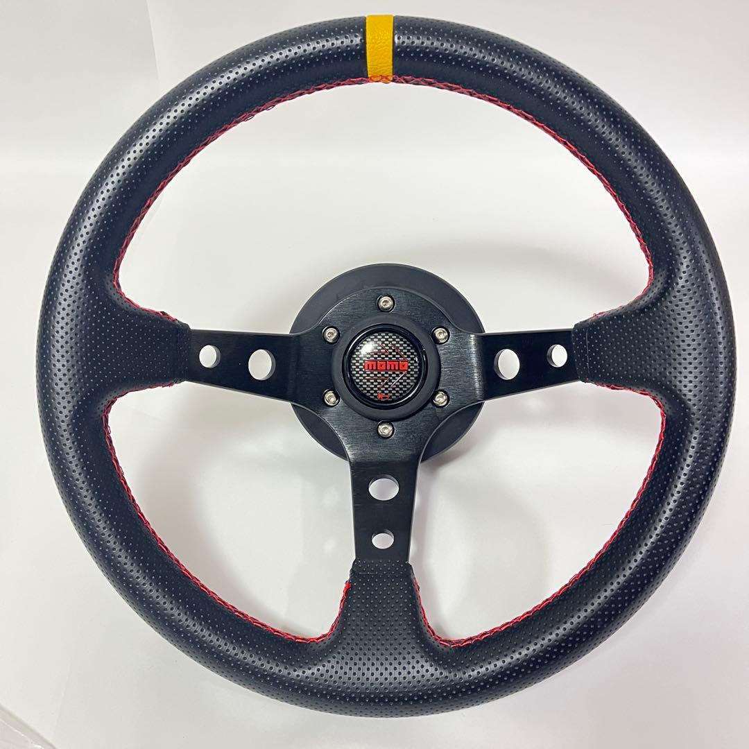 MOMO ステアリングホイール ブラック