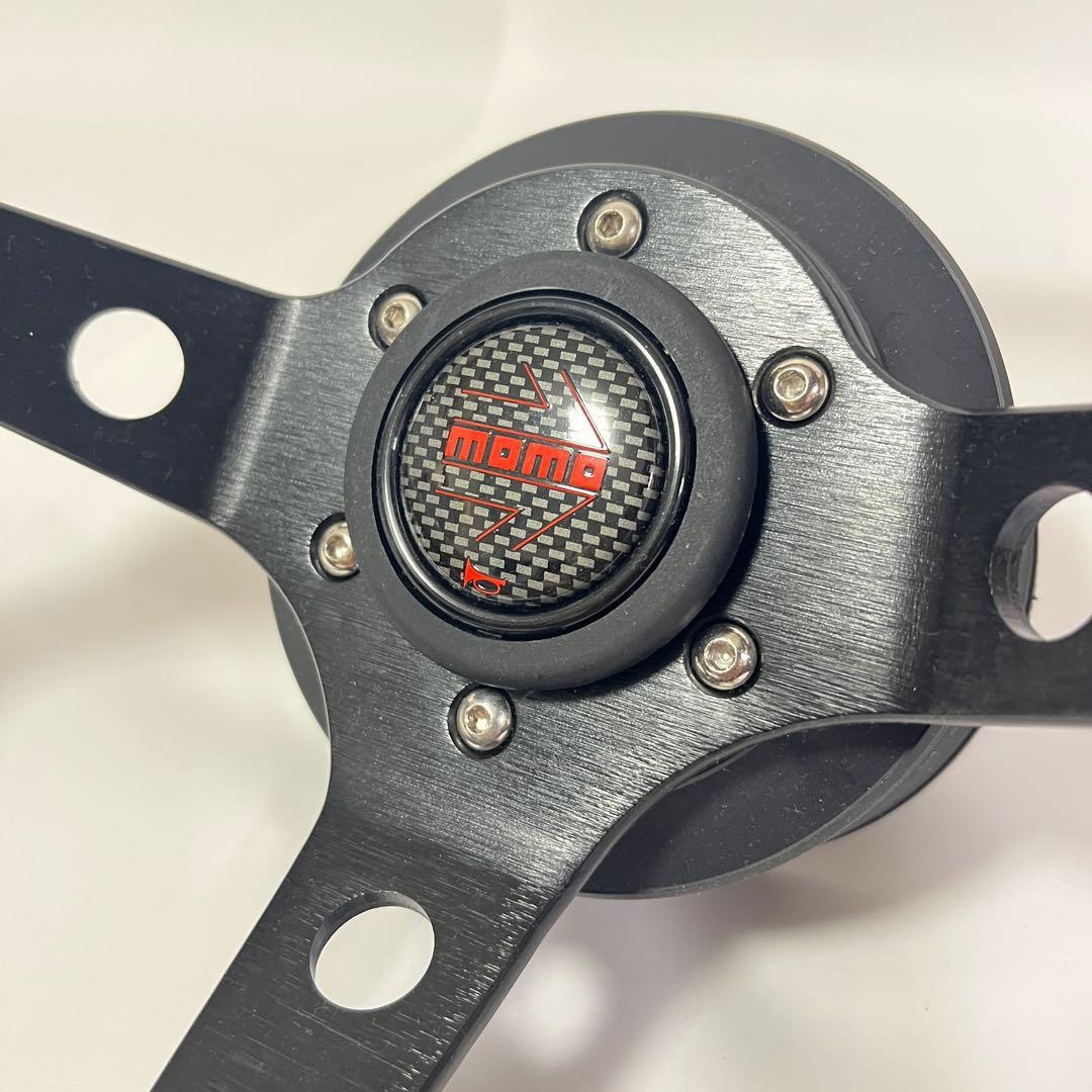 MOMO ステアリングホイール ブラック