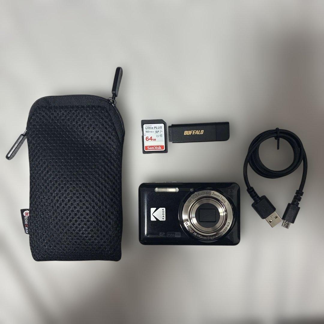 【動作確認済み】Kodak FZ55 コンデジ SDカード SDカードリーダー