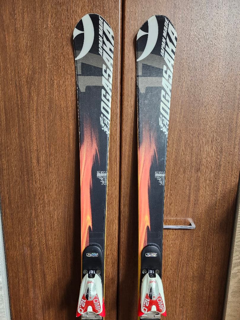 OGASAKA スキー バインディング　プレート付き　オガサカスキー　165cm