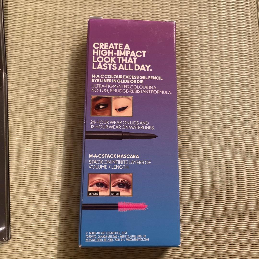 MAC コスメセット リップ・アイライナー・マスカラ