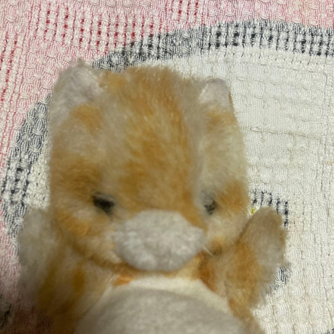 レトロ　ファースト社　いたずら天使　猫　ぬいぐるみ＆パペット　日本製　中古品