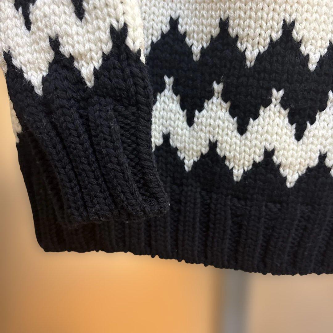 【未使用】1piu1uguale3ノルディックセーターWH期間限定価格