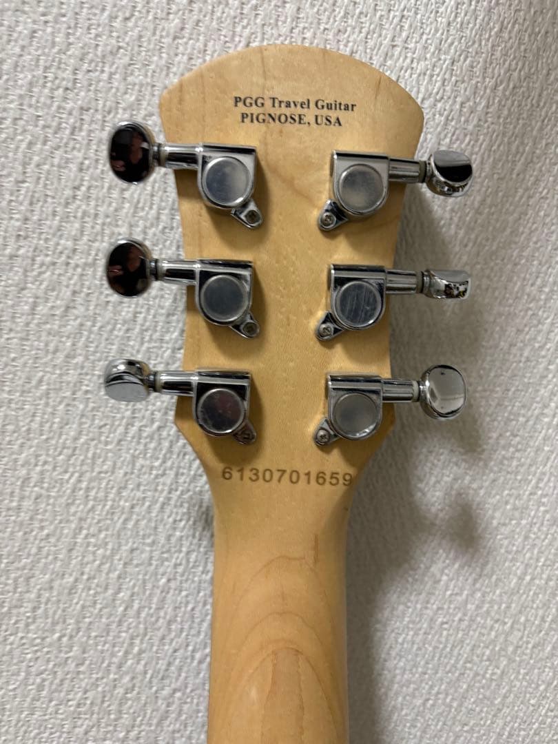 ピグノーズ　Pignose PGC Travel Guitar レッド