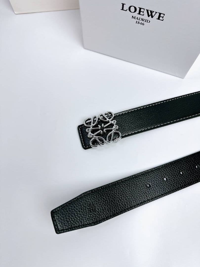 LOEWE ロゴバックルベルト