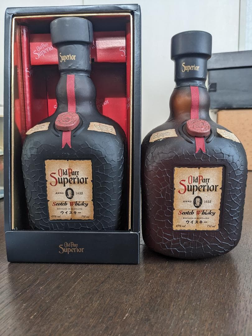 Old Parr Superior スコッチウイスキー 2本セット