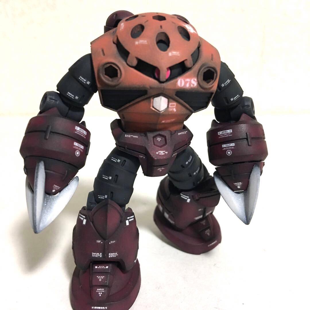 ガンダム モビルスーツアンサンブル シャア専用 ズゴック リペイント ガンプラ